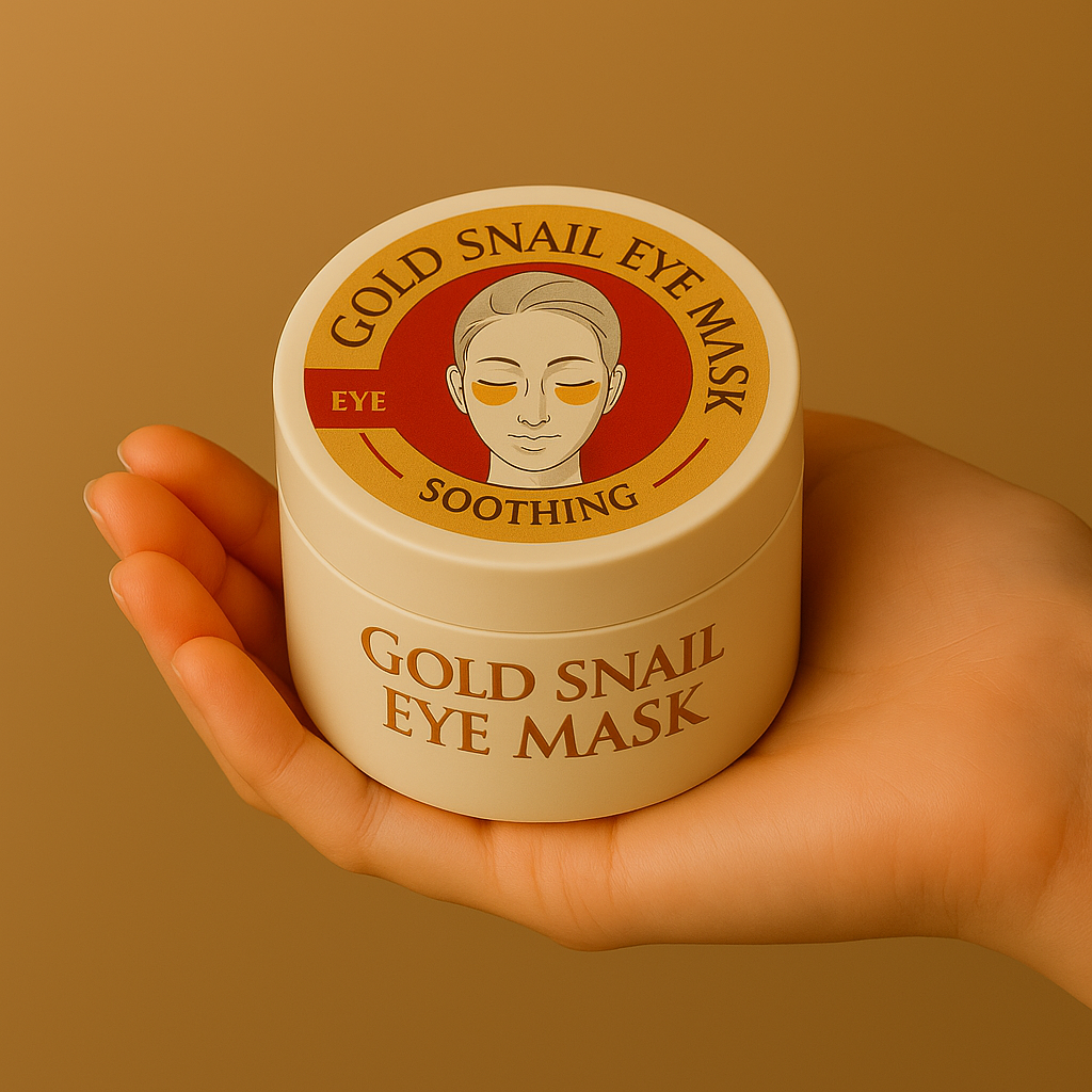 Set 60 de Plasturi Anti-Rid cu Colagen, extract de melc și AUR 24K