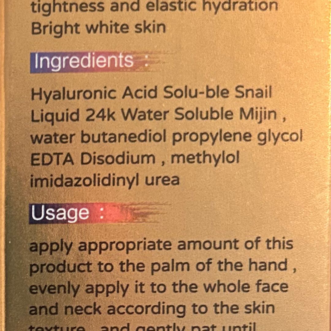 Ser Anti-Rid Corean cu Colagen și AUR 24K 30ml